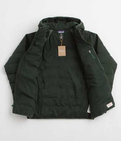 Patagonia Cotton Down Jacket in Old Growth Green
