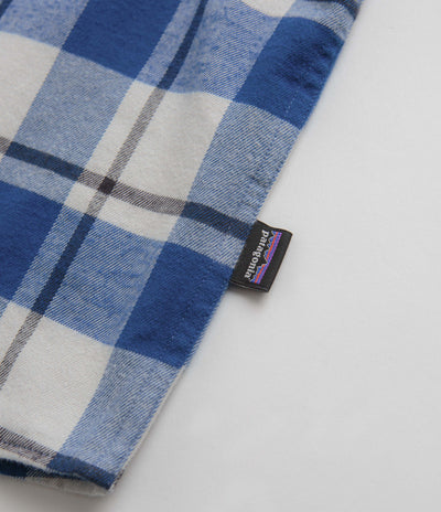 Patagonia Cotton in Conversion Fjord Flannel Shirt in Captain: Endless Blue