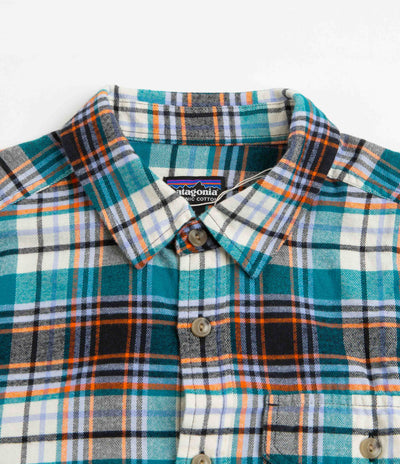 Patagonia Cotton in Conversion Fjord Flannel Shirt - Lavas: Belay Blue