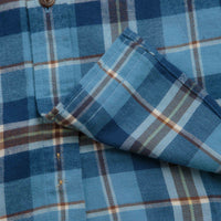 Patagonia Cotton In Conversion Fjord Flannel Shirt in Prime: Shore Blue thumbnail