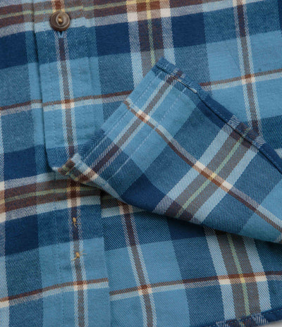 Patagonia Cotton In Conversion Fjord Flannel Shirt in Prime: Shore Blue
