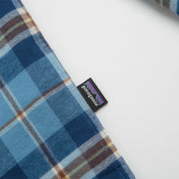 Patagonia Cotton In Conversion Fjord Flannel Shirt in Prime: Shore Blue thumbnail