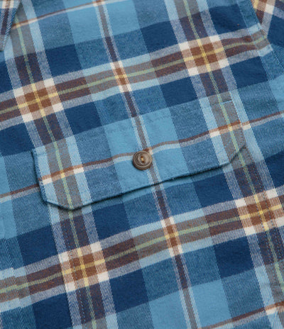 Patagonia Cotton In Conversion Fjord Flannel Shirt in Prime: Shore Blue