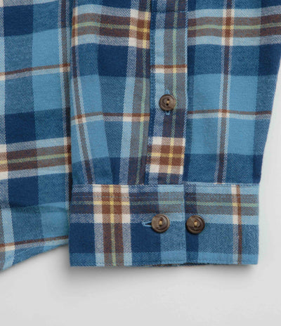 Patagonia Cotton In Conversion Fjord Flannel Shirt in Prime: Shore Blue