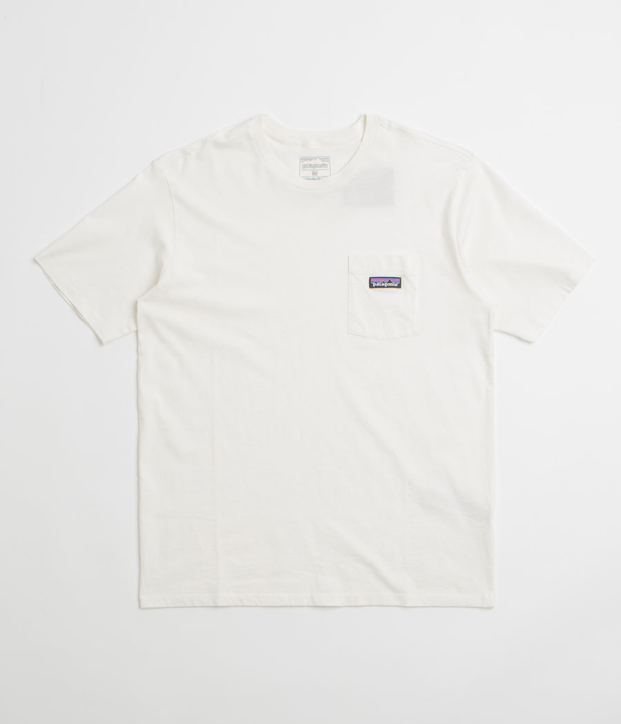 Patagonia Daily Pocket T-Shirt in Birch White