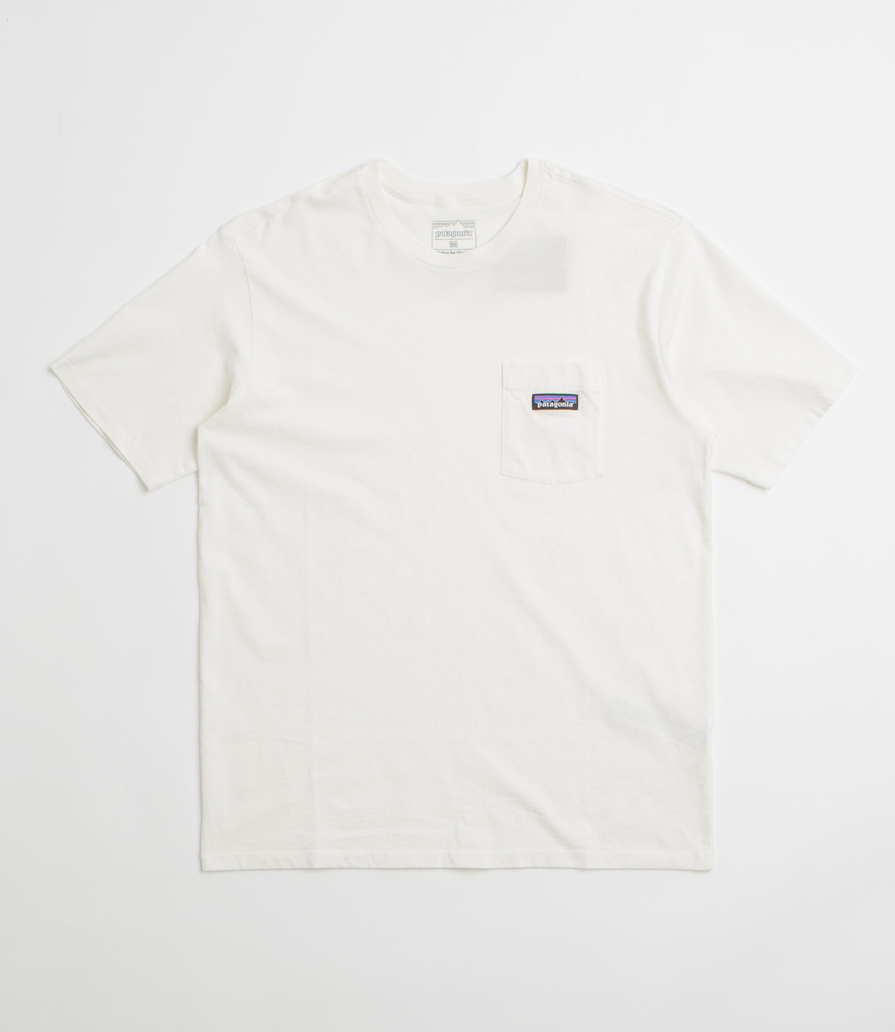 ✨Patagonia✨Plain White★Shirt★L Size Patagonia Daily Pocket T-Shirt - Birch White | flatspot