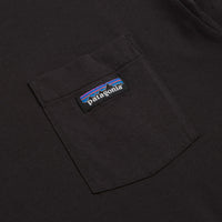 Patagonia Daily Pocket T-Shirt in Black and Black thumbnail