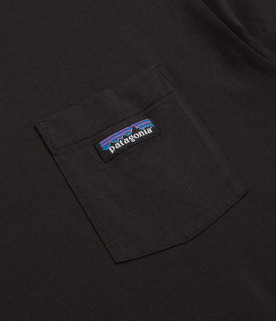 Patagonia Daily Pocket T-Shirt in Black and Black