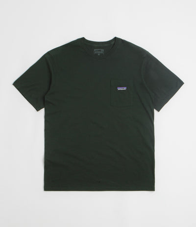 Patagonia Daily Pocket T-Shirt in Old Growth Green