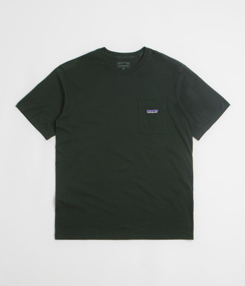 Patagonia Daily Pocket T-Shirt - Old Growth Green
