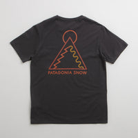 Patagonia Dawn Tracks Organic T-Shirt in Ink Black thumbnail