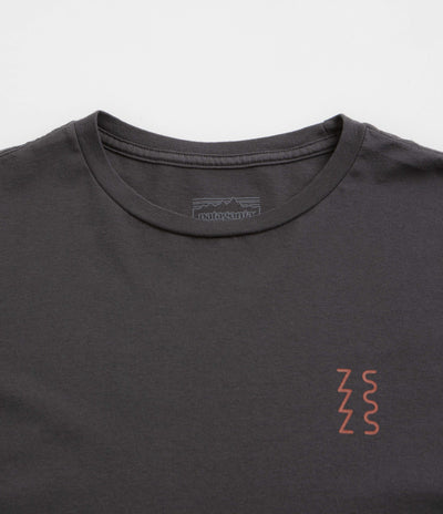 Patagonia Dawn Tracks Organic T-Shirt in Ink Black