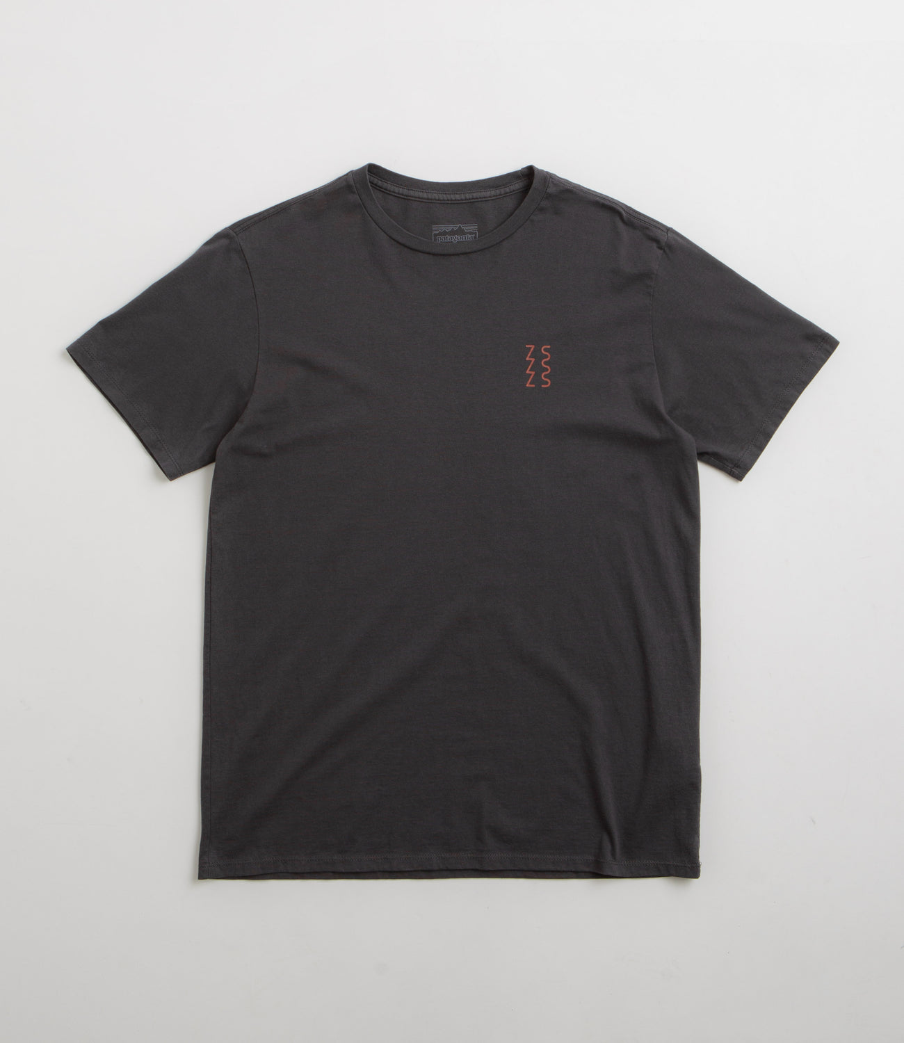 Patagonia Dawn Tracks Organic T Shirt Ink Black Flatspot