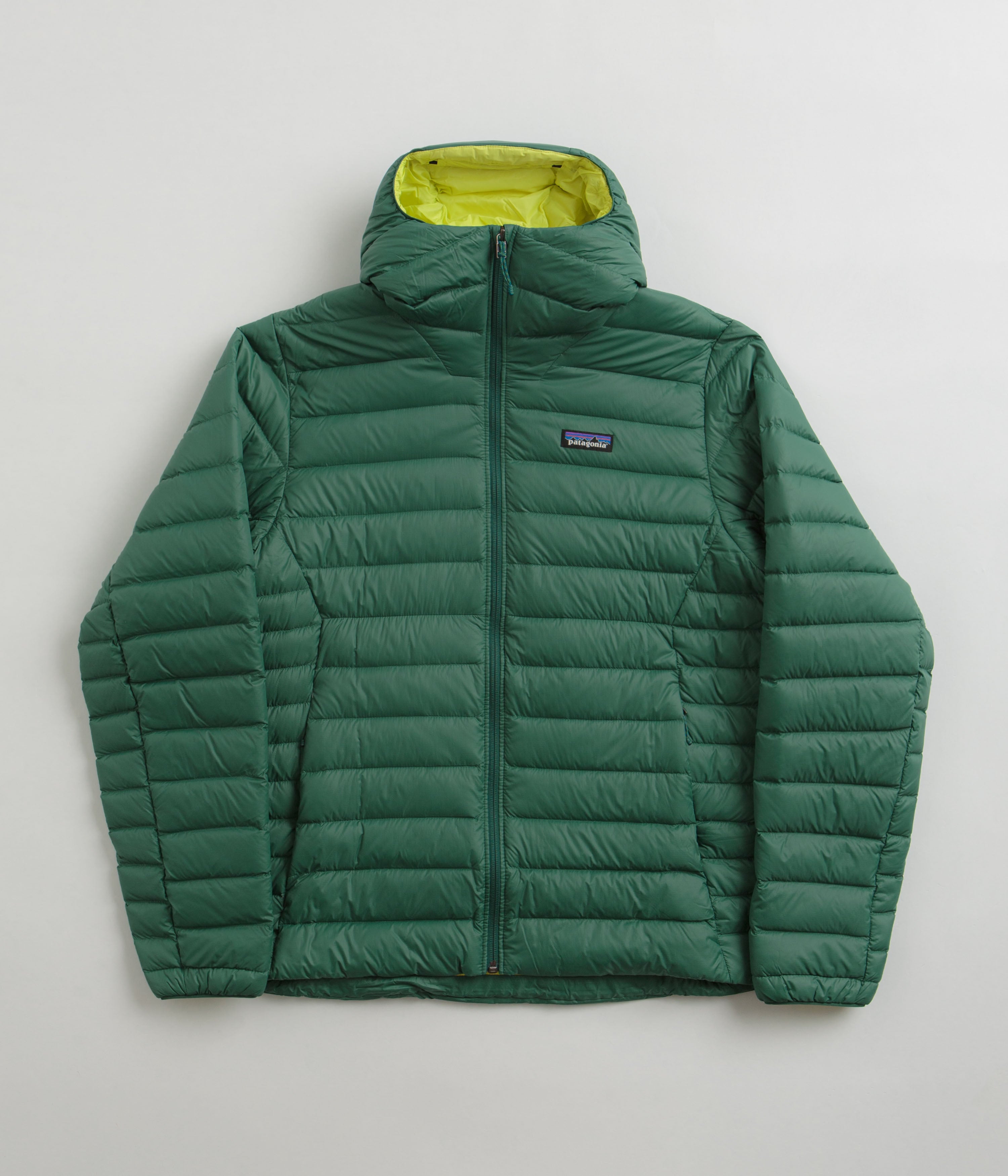 Patagonia Down Sweater Hooded Jacket (NetPlus®) - Conifer Green | Flatspot