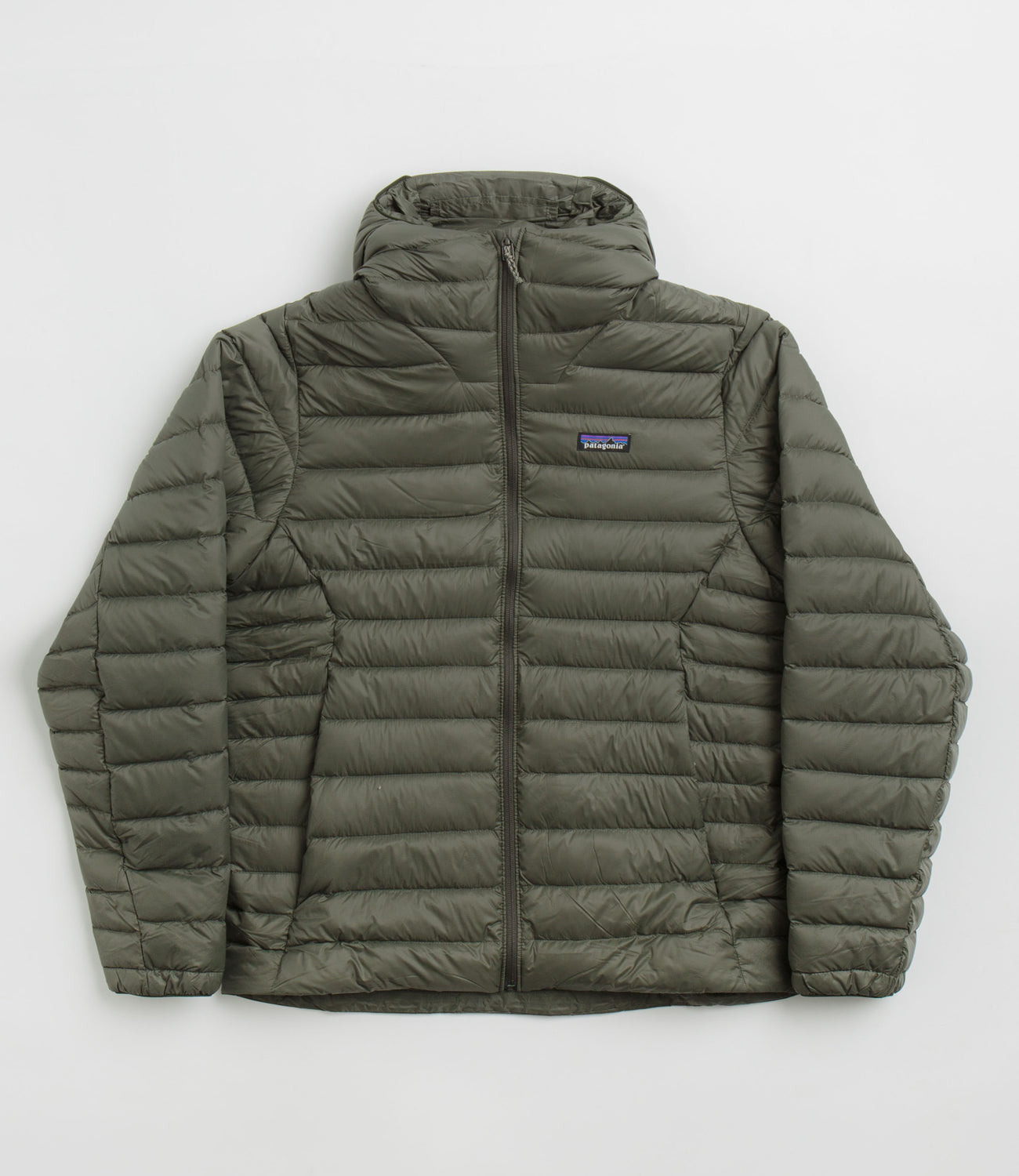 Green patagonia jacket top