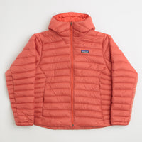 Patagonia Down Sweater Hoodie Jacket in Amanita Red thumbnail