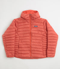 Patagonia Down Sweater Hoodie Jacket in Amanita Red