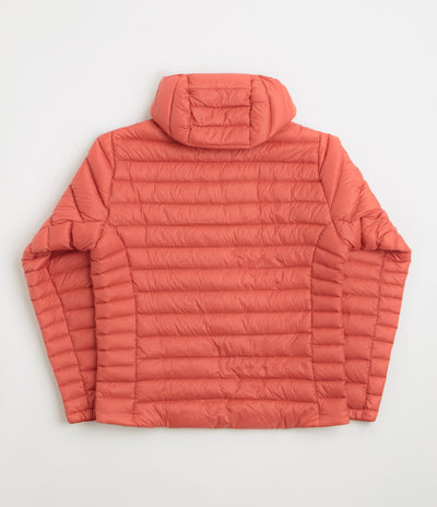 Patagonia Down Sweater Hoodie Jacket in Amanita Red