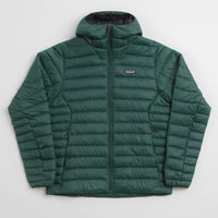 Patagonia Down Sweater Hoodie Jacket in Cascade Green thumbnail
