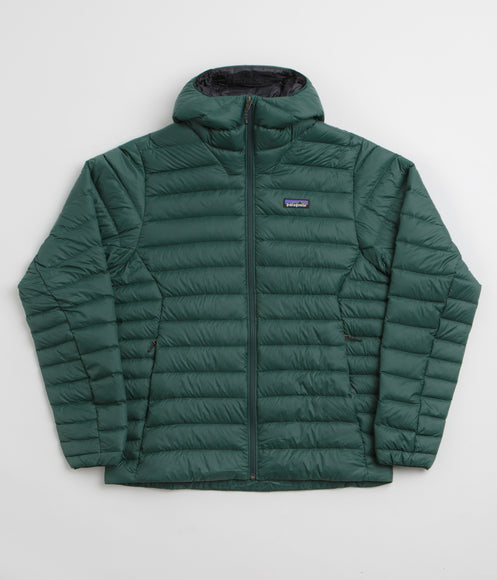 Patagonia Down Sweater Hoodie Jacket - Cascade Green