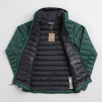 Patagonia Down Sweater Hoodie Jacket in Cascade Green thumbnail