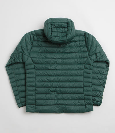 Patagonia Down Sweater Hoodie Jacket in Cascade Green