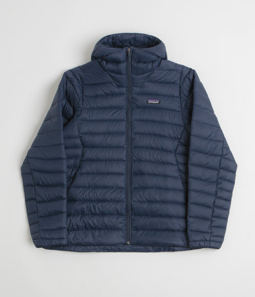 Patagonia Down Sweater Hoodie Jacket - New Navy