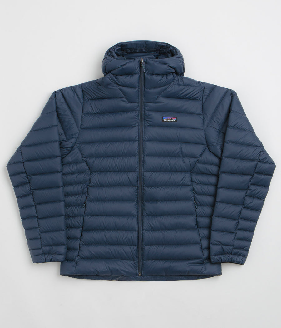 Patagonia Down Sweater Hoodie Jacket in New Navy
