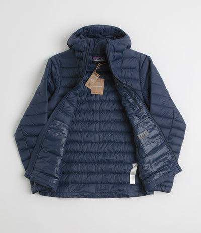 Patagonia Down Sweater Hoodie Jacket in New Navy