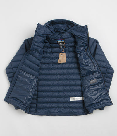 Patagonia Down Sweater Hoodie Jacket in New Navy
