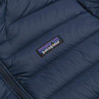 Patagonia Down Sweater Hoodie Jacket in New Navy thumbnail