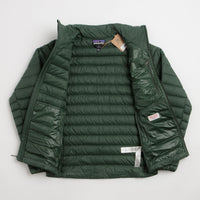 Patagonia Down Sweater Jacket in Treeline Green thumbnail