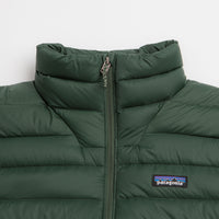 Patagonia Down Sweater Jacket in Treeline Green thumbnail