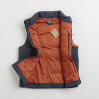 Patagonia Downdrift Vest in Smolder Blue thumbnail