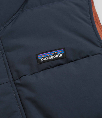 Patagonia Downdrift Vest in Smolder Blue