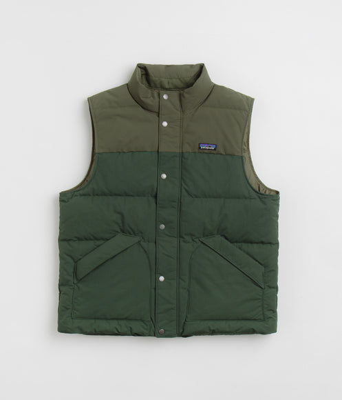 Patagonia Downdrift Vest Torrey Pine Green Flatspot