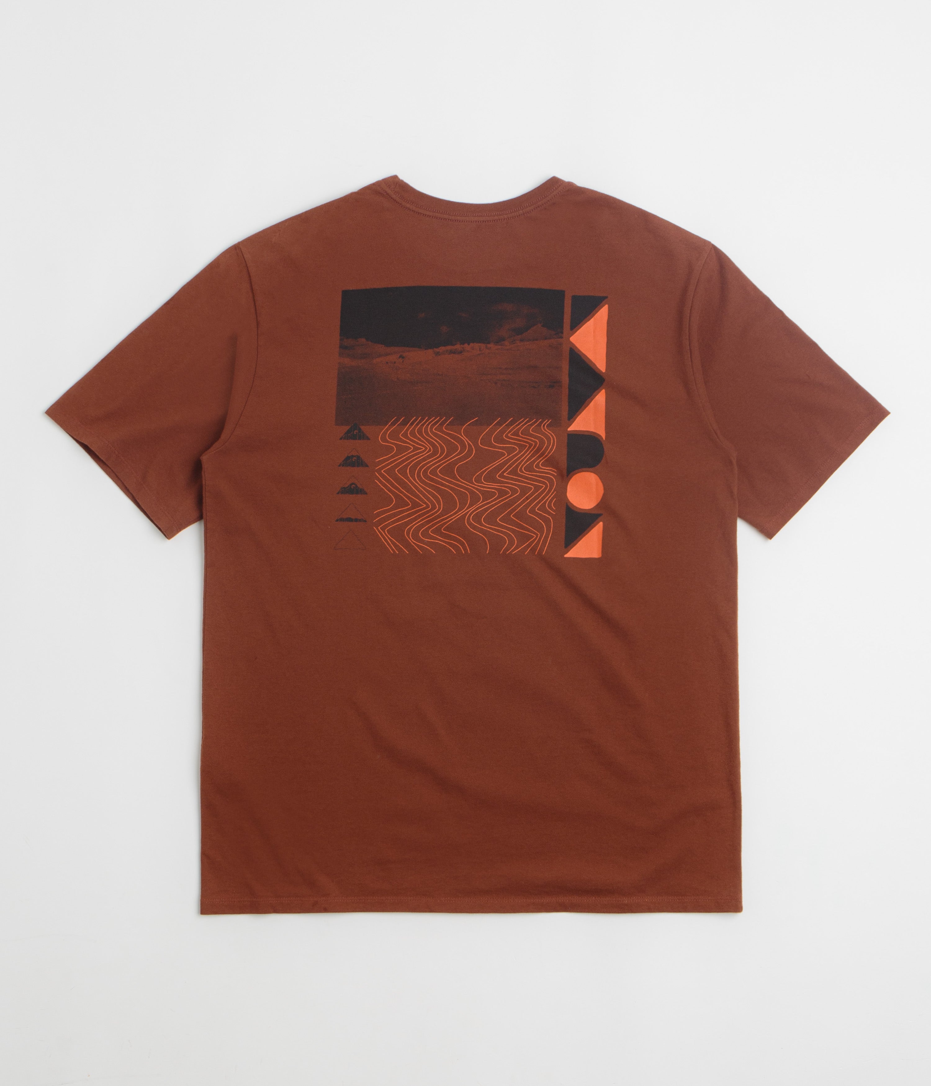 Patagonia Driftways Organic T-Shirt in Dried Vanilla