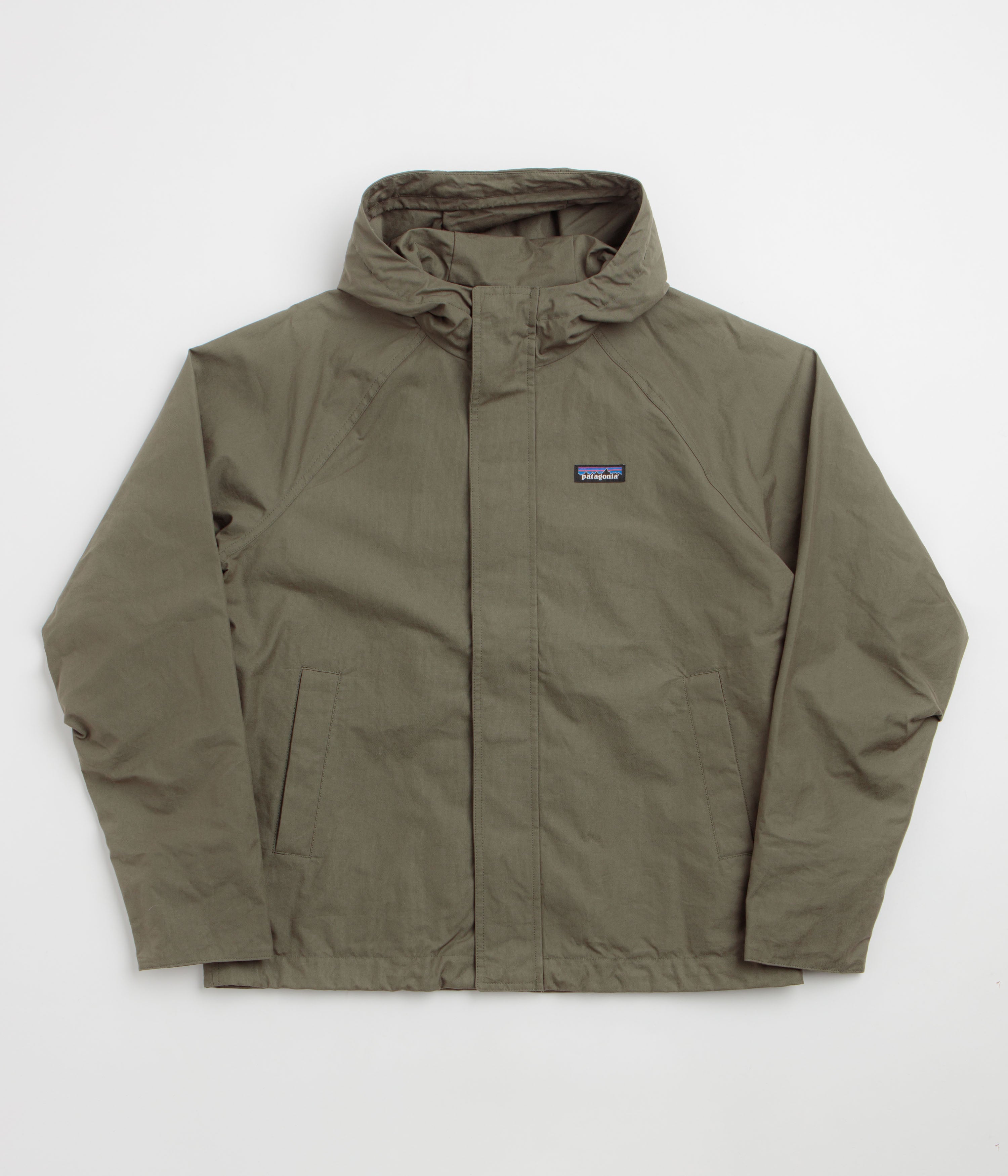 Patagonia Dry Wax Cotton Jacket - Basin Green