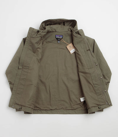 Patagonia Dry Wax Cotton Jacket - Basin Green