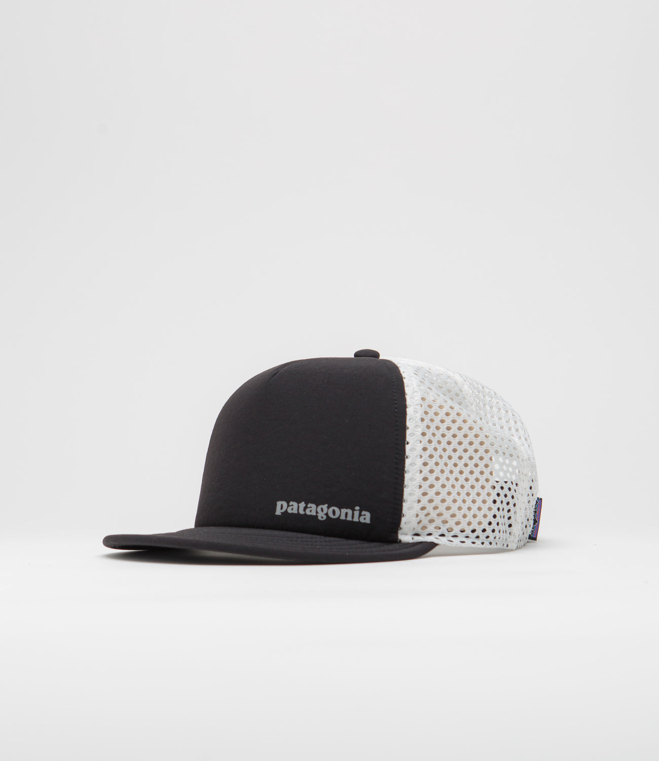 Patagonia Duckbill Shorty Trucker Cap - Black flatspot