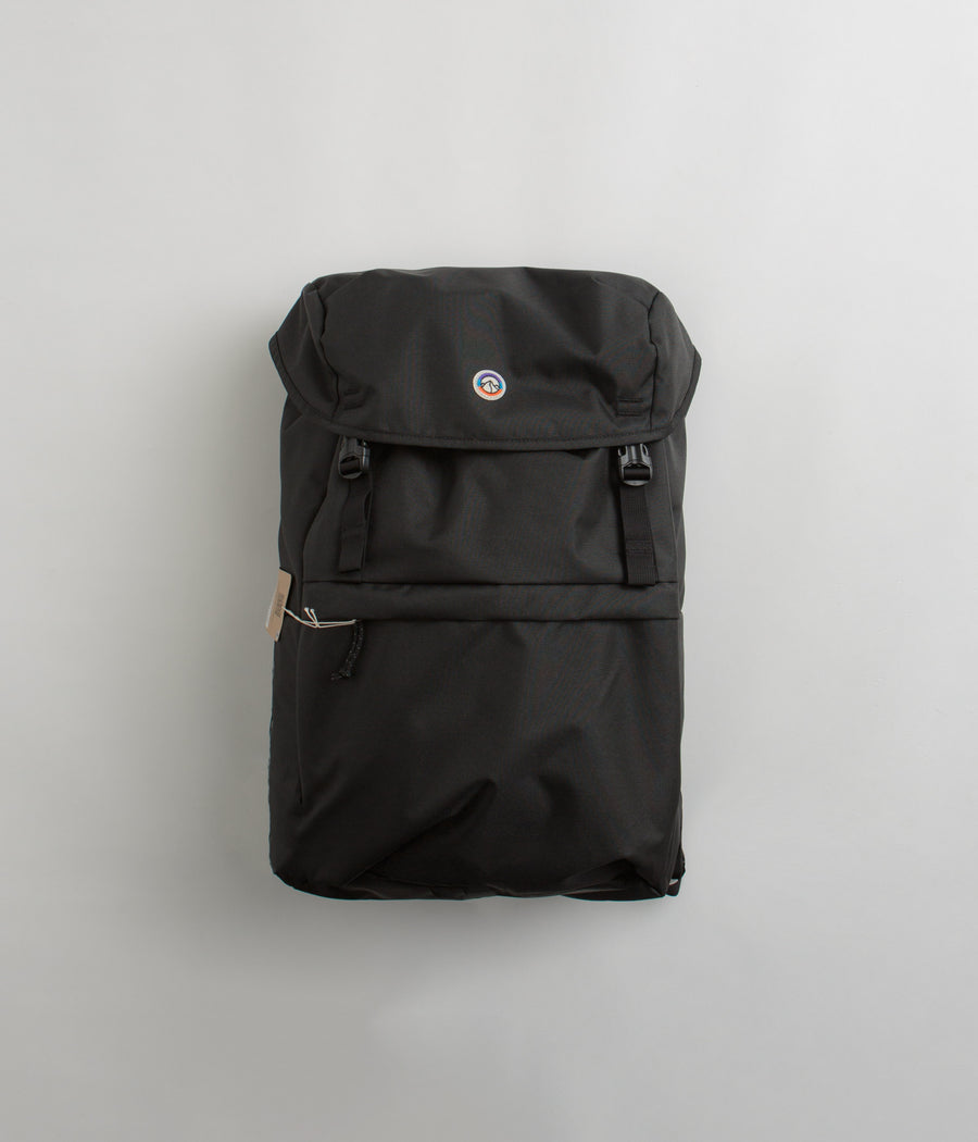 Snapshot colour-block leather crossbody bag - Black