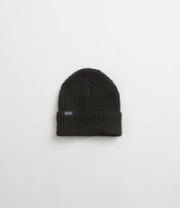 Patagonia Fisherman's Rolled Beanie in Black