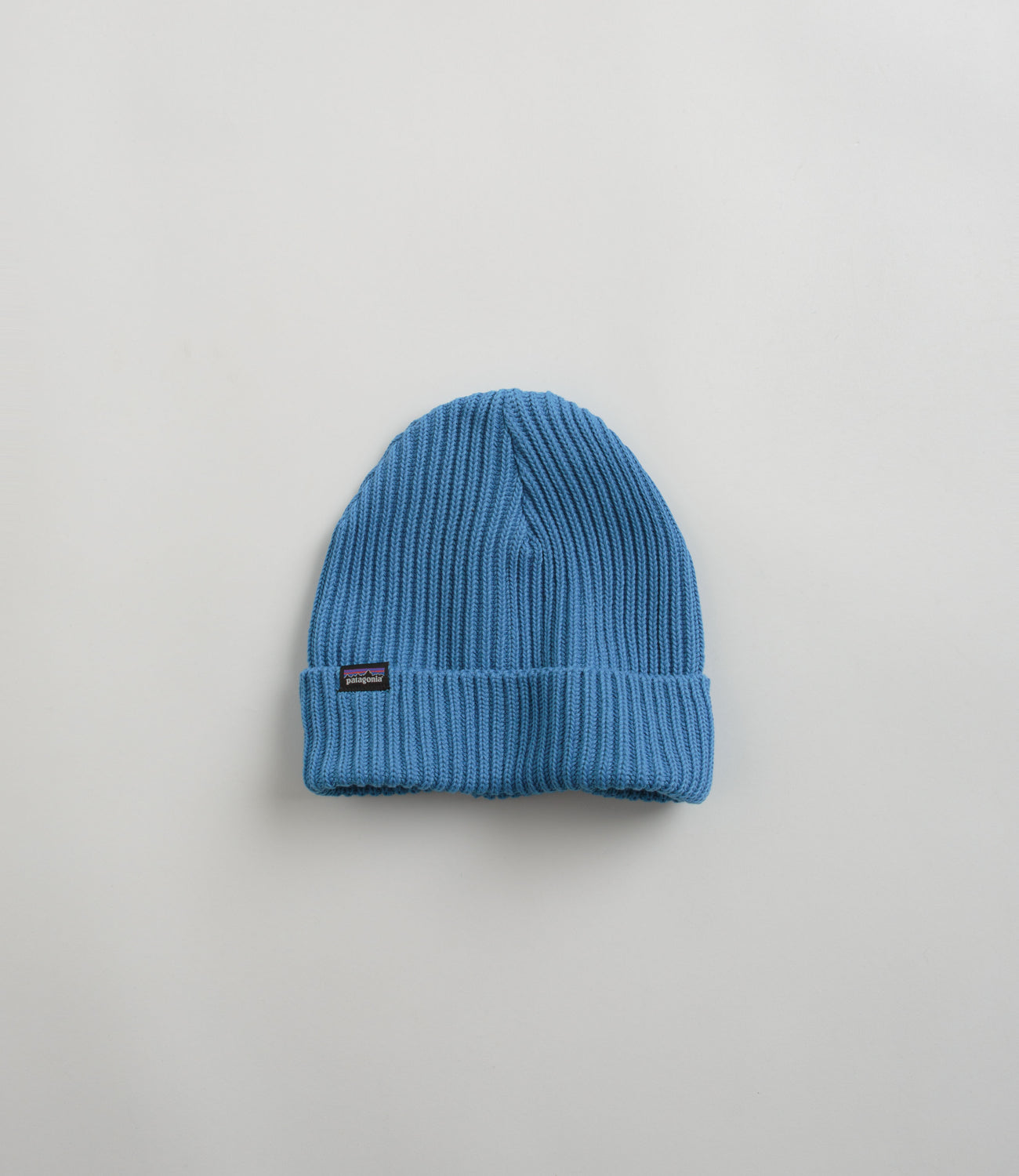 Patagonia Fishermans Rolled Beanie Blue Bird Flatspot