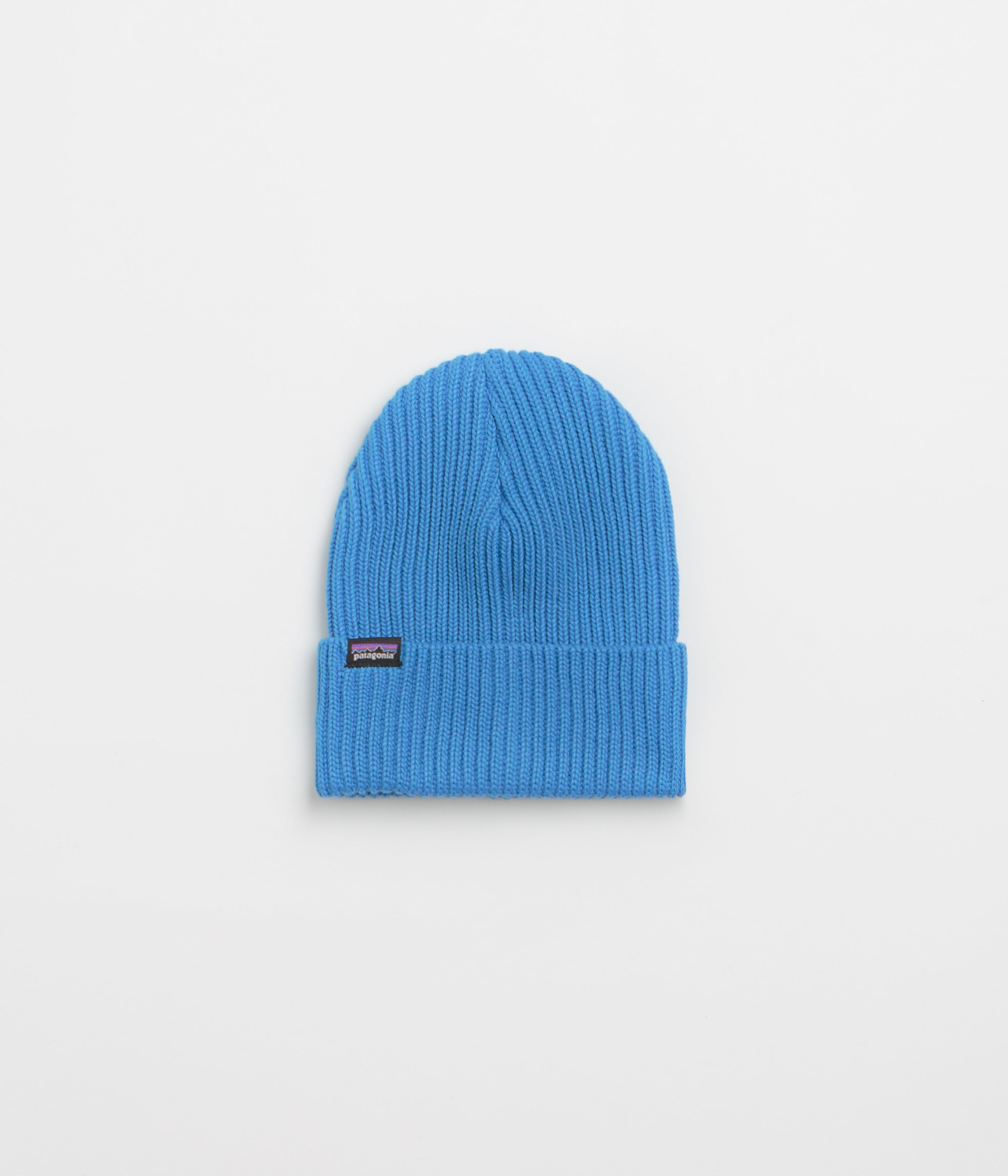 Patagonia Fishermans Rolled Beanie in Blue Bird