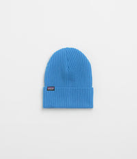 Patagonia Fishermans Rolled Beanie in Blue Bird