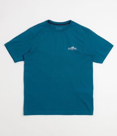 Patagonia Fitz Roy Foothills T-Shirt - Glacial Blue