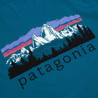 Patagonia Fitz Roy Foothills T-Shirt - Glacial Blue thumbnail