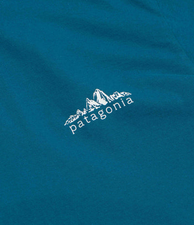 Patagonia Fitz Roy Foothills T-Shirt - Glacial Blue