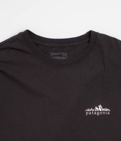 Patagonia Fitz Roy Foothills T-Shirt - Ink Black