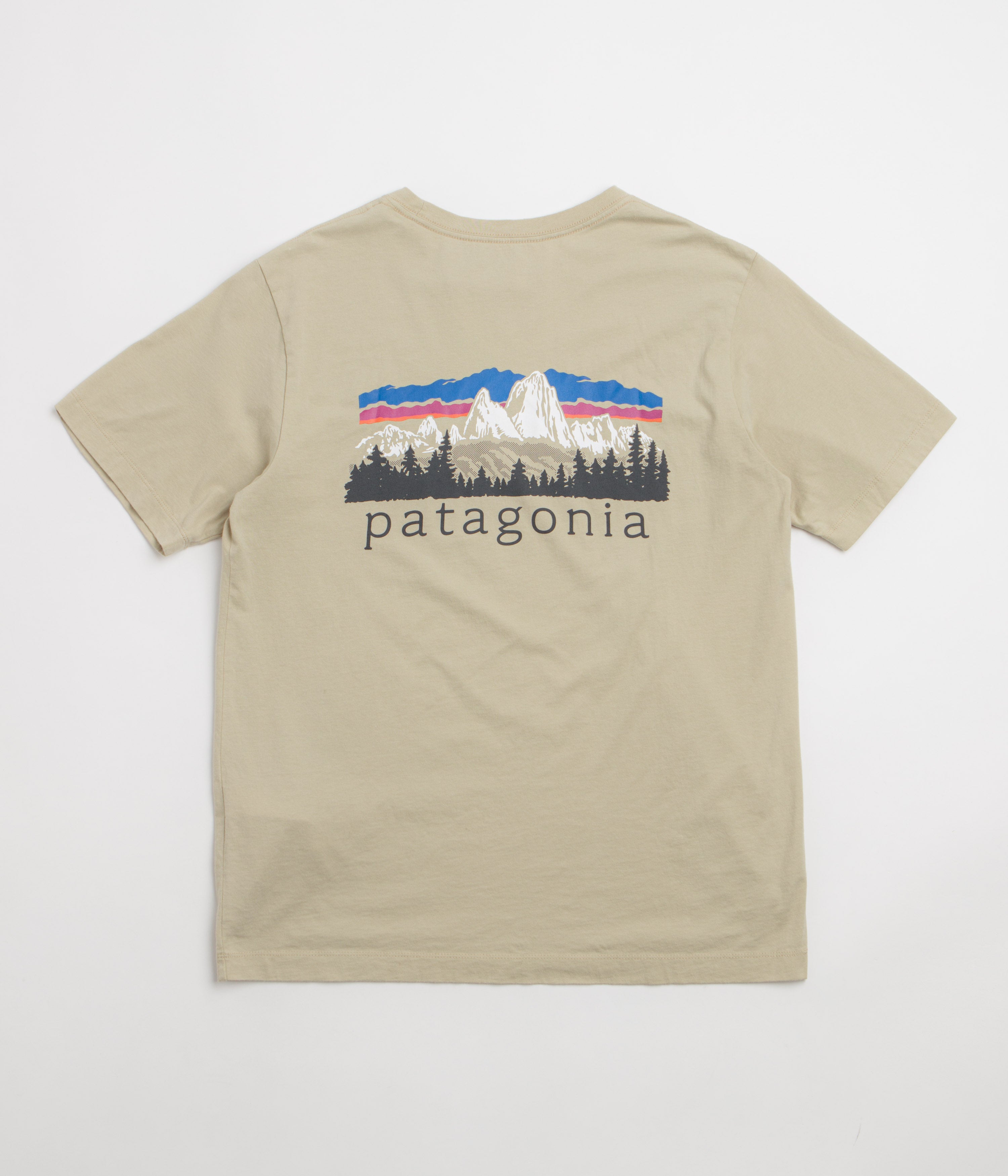 Patagonia Fitz Roy Foothills T-Shirt in Weathered Stone